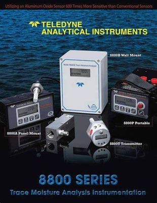 Trace Teledyne Analytical Instruments, de Analysator van de het Gasvochtigheid van 8800p Teledyne