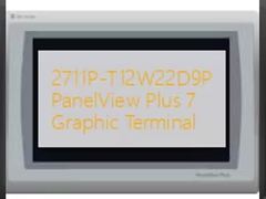 2711P-T12W22D9P PanelView Plus 7 Grafische Terminal